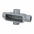 Product Image of Form 35, X Body, 3/4" Trade, IMC, Rigid Malleable Iron Conduit Body, OX-2M