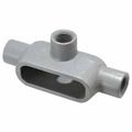 Product Image of Form 7, T Body, 1/2" Trade, IMC, Rigid Iron Conduit Body, T17