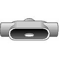 Product Image of Form 7, TA Body, 1/2" Trade, IMC, Rigid Iron Conduit Body, TA17