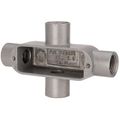 Product Image of Form 85, X Body, 1/2" Trade, IMC, Rigid Aluminum Conduit Body, OX-1