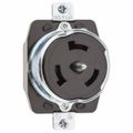 Product Image of 125/250 VAC, 50A, Self Grounding Receptacle, Black, CS6369