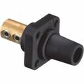 Product Image of Single Pole Female Connector, Set Screw , 400A, 250 VDC/600 VAC, AWG 4, Black, HBLFRBK