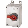 Product Image of Enclosed, 30 Amp, 600VAC, 3 Phase Cam & Disconnect Switch, HBLDS3SS