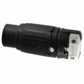 Product Image of 3P, 4 Wire 50A Industrial Locking Connector, Non-NEMA, Black & White, HBL3764C