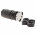Product Image of 250 VDC, 600 VAC, 20/30 Amp, Non-NEMA Configuration, Industrial Grade, Self Grounding Receptacle, Black, HBL21414B