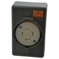 Product Image of 125/250 VAC, 20 Amp, L14-20R NEMA, Self Grounding Receptacle, HBL2410SR