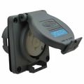 Product Image of 250 VAC, 20 Amp, L15-20R NEMA, Self Grounding Receptacle, Gray, HBL2420SW