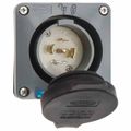 Product Image of 120/208 VAC, 20 Amp, 21-20P NEMA, Self Grounding Inlet, HBL2515SW