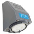 Product Image of 250 VAC, 30 Amp, L15-30R NEMA, Self Grounding Receptacle, Gray, HBL2720AR
