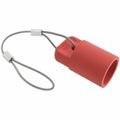 Product Image of Female Single Pole Protective Cap, NEMA , 4X, 12, Red, HBLFCAPR