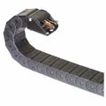 Product Image of 1 Ft. Long, Nylon, Enclosed Cable and Hose Carrier, 2" Inside Width, 3-1/4" Bend Radius, ET1020-3.2-1.0