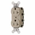 Product Image of Specification Straight Blade Duplex Receptacle, Self-Grounding, 20A, 125v, White, SNAP5362LAA