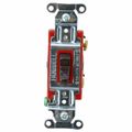 Product Image of 1 Pole, 120 to 277 VAC, 20 Amp, Industrial Grade Toggle Wall Switch, Brown, 1221B
