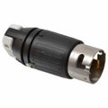 Product Image of 2P, 3 Wire 50A Industrial Locking Plug, Non-NEMA, 250V, Black & White, CS8265C