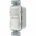 Product Image of Infrared Vacancy Motion Sensing Wall Switch, 1200 Sq. Ft, Manual Delay, White, WS1001W