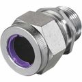 Product Image of 3/4" MNPT 0.75 to 0.88" General Steel Straight Strain Relief Cord Grip, SHC1038ZP