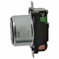 Product Image of 250 VDC, 600 VAC, 50A, Self Grounding Receptacle, Black, HBL3769