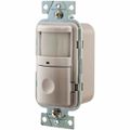 Product Image of Infrared Vacancy Motion Sensing Wall Switch, 1200 Sq. Ft, Manual Delay, Light Almond, WS1001LA