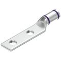 Product Image of Cu Compression, 2-Hole, 3/8" Stud, 1" Spacing, Standard Barrel, 4/0 Flex