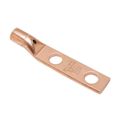 Product Image of Copper Compression Lug, Heavy Duty, 2 Hole w/ Inspection Probe, 4/0 AWG, 1/2" Stud, 1-3/4" Stud Hole Spacing, Standard Barrel.