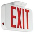 Product Image of Compass CE Series LED Exit Sign, 120/277V (Red Letters, White), CER