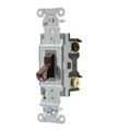 Product Image of Commercial Grade Toggle Switch, 3-Way, 20A 120/277V AC, Side Wired (Brown), CS320