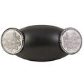Product Image of Compass 2-Head LED Emergency Light, 120/277V (Black), CU2B