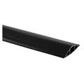 Product Image of 5 Ft. Size 3 FloorTrak Flexible Non-Metallic Cover for Cables (Black), FT3BK5