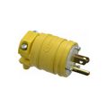 Product Image of 5-15P Commercial 125VAC Yellow Straight Blade Plug, HBL1447