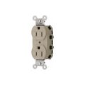 Product Image of Specification Straight Blade Receptacle Light Almond 125V AC 15 Amps, SNAP5262LAA