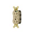 Product Image of Hospital Straight Blade Receptacle Ivory 125V AC 20 Amps, SNAP8300IA