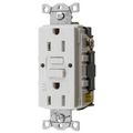 Product Image of 15A 125 V 2-Pole 3-Wire Commercial Weather Resistant Autoguard Self-Test Gfci Receptacle (White)