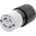 Product Image of 30A 3-Phase 250V 3P4W Locking Connector Body (Black/White)