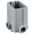 Product Image of 1-Gang Pvc Flush 6" Deep Rectangular Concrete Floor Box W/ (4) 1" Hubs