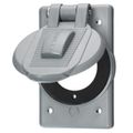Product Image of 1-Gang Standard Size Weatherproof Cover, 4.56 x 2.844 x 1.09"