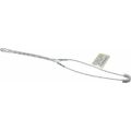 Product Image of 0.43 to 0.56" Cable Diameter, Galvanized Steel, Single Loop Support Grip, 73041278