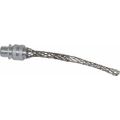 Product Image of 1/2" MNPT 0.5 to 0.625" Aluminum Liquid Tight Straight Strain Relief Cord Grip, 7401010