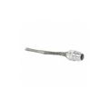 Product Image of 3/4" MNPT 0.625 to 0.75" Aluminum Liquid Tight Straight Strain Relief Cord Grip, 7401018