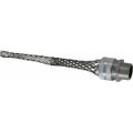 Product Image of 1" MNPT 0.875 to 1" Aluminum Liquid Tight Straight Strain Relief Cord Grip, 7401025