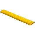 Product Image of 5' PVC Floor Cable Cover, 1 Channel, 1-1/4" Max Cable, Yellow, FT10Y5