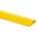Product Image of 25' PVC Floor Cable Cover, 1 Channel, 1/2" Max Cable, Yellow, FT3Y25