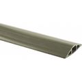 Product Image of 25' PVC Floor Cable Cover, 1 Channel, 3/4" Max Cable, Gray, FT4GY25