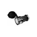 Product Image of 20A Industrial Locking Connector, L21-20R, 120 & 208V, Shrouded, Black & White, HBL2513SW