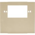 Product Image of 5.12" x 4-3/4" Rectangular Raceway Plate, Ivory, HBL4747C1IV