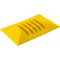 Product Image of 5 Channel, T-Shaped, Drop Over Cable Ramp, Yellow, Pair Only, HBLTT5ECB