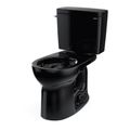 Product Image of CST775CEF#51 Drake 2-Piece Round 1.28 GPF Universal Height Tornado Flush Toilet w/ CEFIONTECT (Ebony)