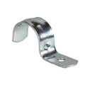 Product Image of 1/2" Medium Weight One Hole Rigid or IMC Conduit Pipe Strap (Pack of 100)