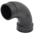 Product Image of 1-1/2" Spigot x Hub ABS DWV 90° Long Turn Street Elbow (58072LT)