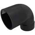 Product Image of 4" x 3" Spigot x Hub ABS DWV 90° Street Closet Elbow, no Cap (58072CL)