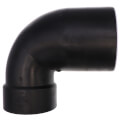 Product Image of 4" x 3" Spigot x Hub ABS DWV 90° Street Closet Elbow, w/ Cap (58072CL)